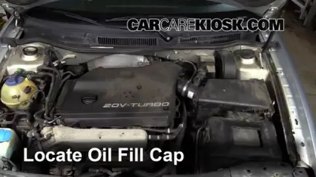 2001 Volkswagen Golf GTI GLS 1.8L 4 Cyl. Turbo Oil Add Oil